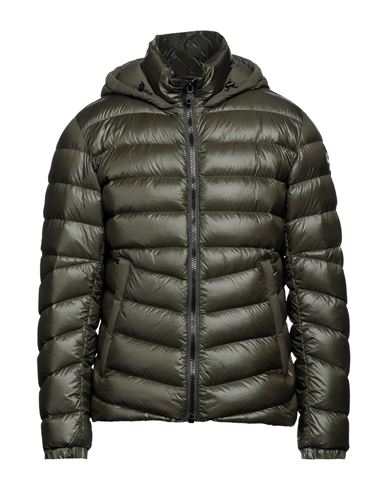 Man Puffer Military green Size 40 Polyamide, Polyester