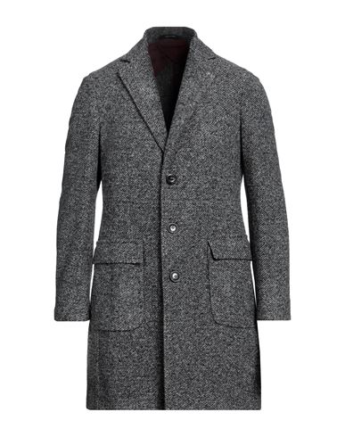 Angelo Nardelli Man Coat Grey Size 40 Polyester, Acrylic, Virgin Wool