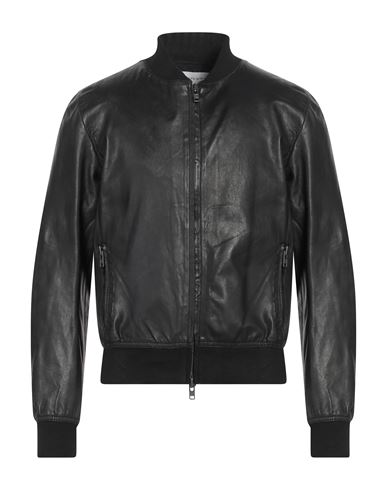 Bully Man Jacket Black Size 42 Lambskin, Textile Fibers