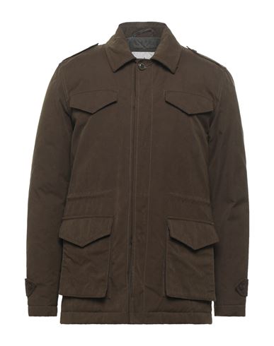 Man Jacket Military green Size 40 Cotton, Polyester, Polyamide