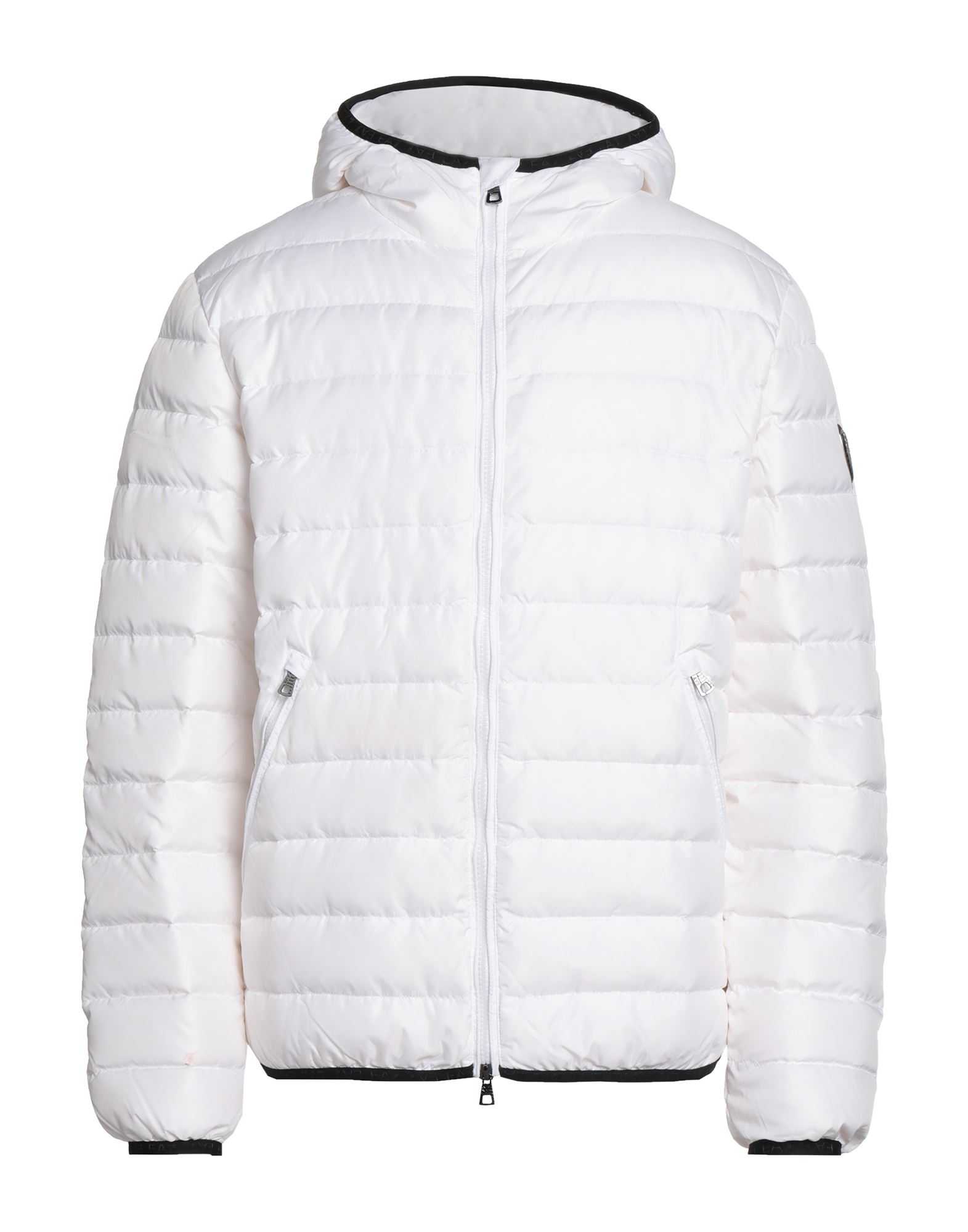 Ea7 Down Jackets In White