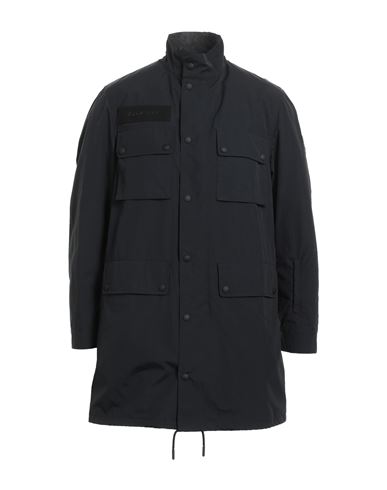 Belstaff Man Overcoat & Trench Coat Black Size 34 Nylon, Polyurethane