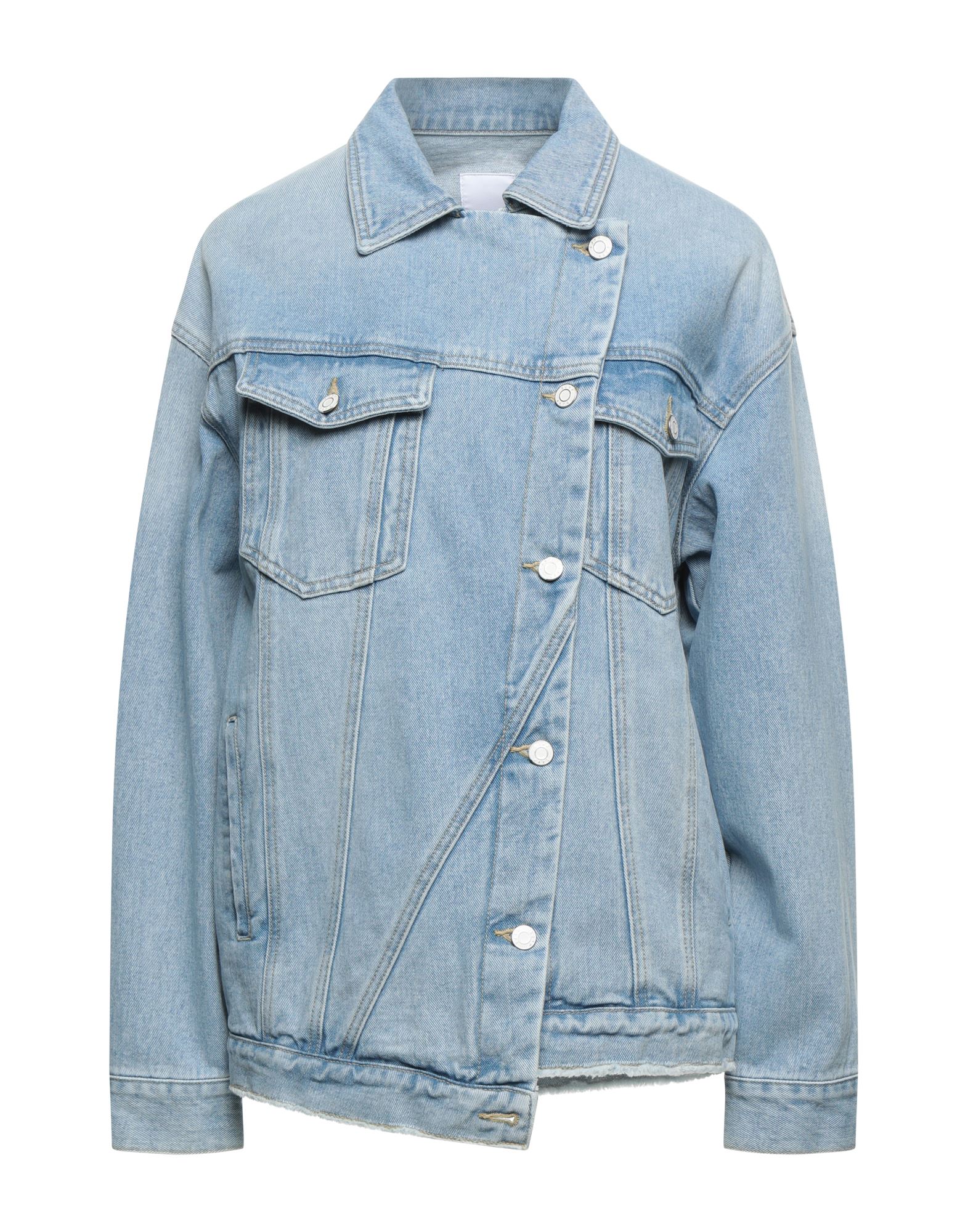 Sjyp Denim Outerwear In Blue | ModeSens