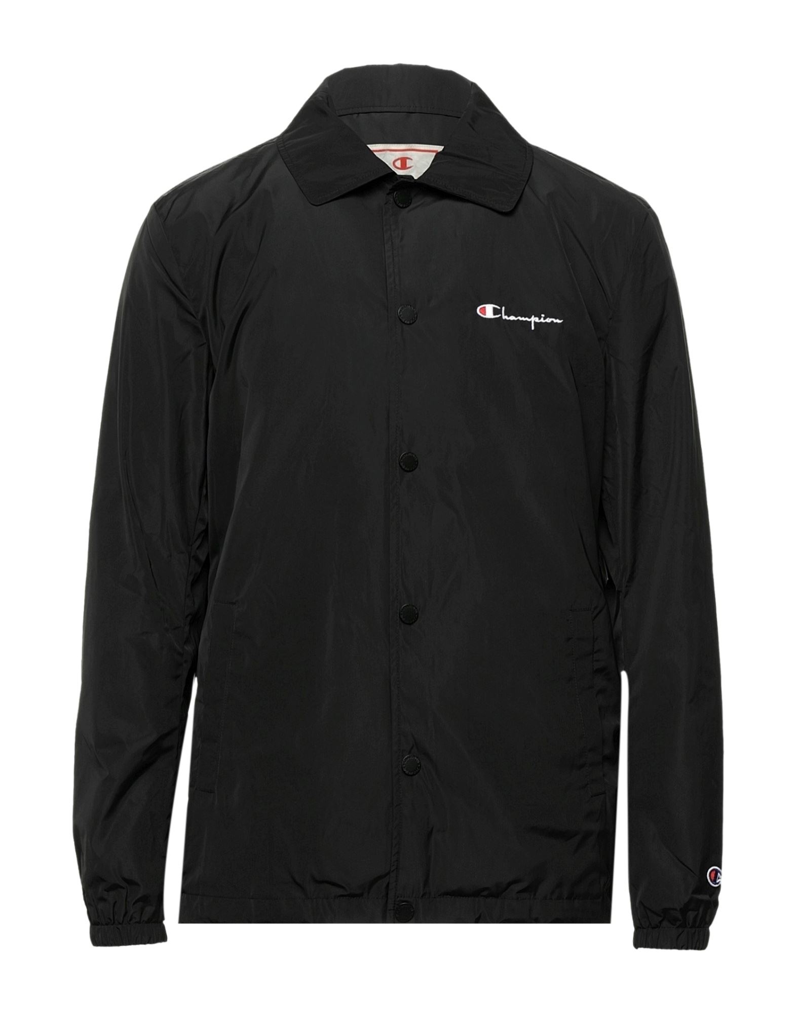 champion coach jacket black