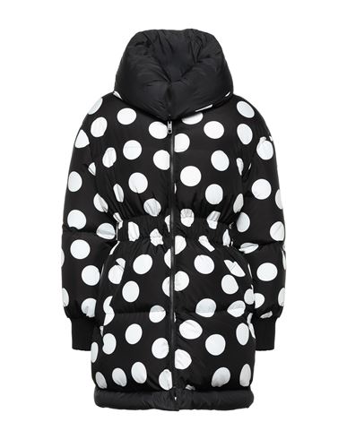 Dolce & Gabbana Woman Puffer Black Size 6 Polyester, Wool, Elastane In Black