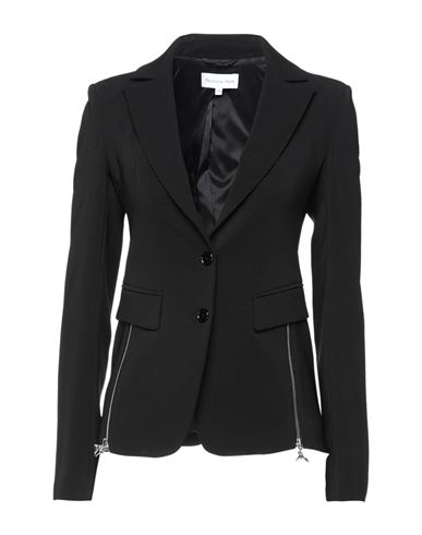 Patrizia Pepe Woman Blazer Black Size 4 Polyester, Elastane