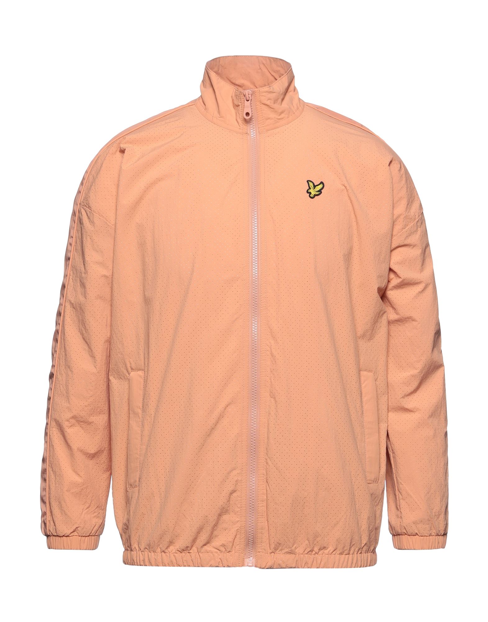 《セール開催中》LYLE & SCOTT メンズ ブルゾン あんず色 M リサイクル ナイロン 100% / ポリエステル