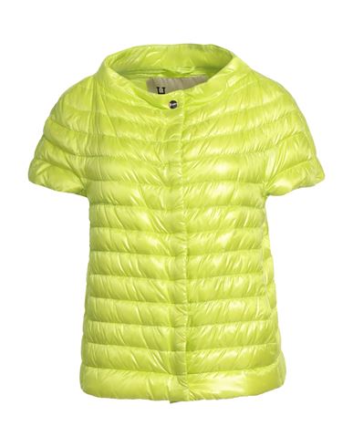 Herno Iconico Woman Puffer Lime Green Size 2 Polyamide In Green
