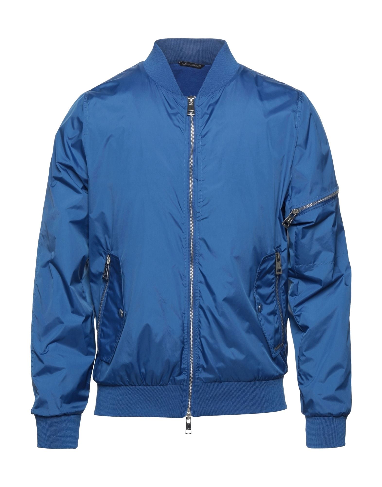 Daniele Alessandrini Homme Jackets In Bright Blue