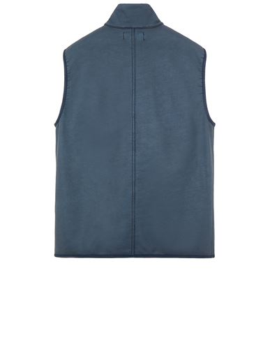 stone island blue vest