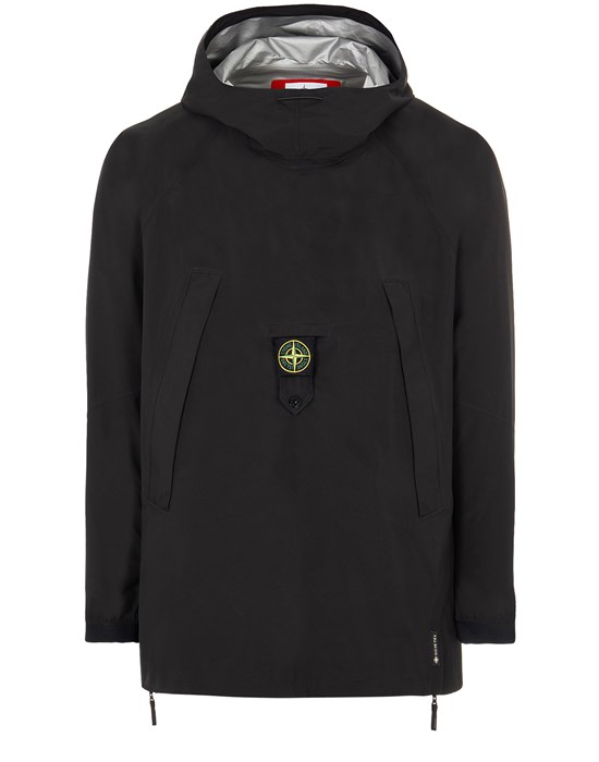 Sold out - STONE ISLAND 419G1 RIPSTOP GORE-TEX WITH PACLITE® PRODUCT TECHNOLOGY_PACKABLE ブルゾン メンズ ブラック