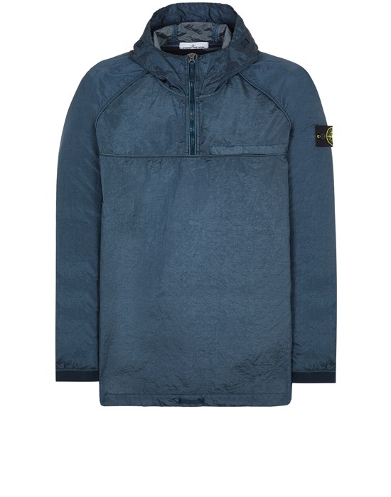 Sold out - STONE ISLAND 41720 NYLON METAL WATRO-TC IN ECONYL® REGENERATED NYLON_GARMENT DYED_PACKABLE 休闲夹克 男士 空军蓝色