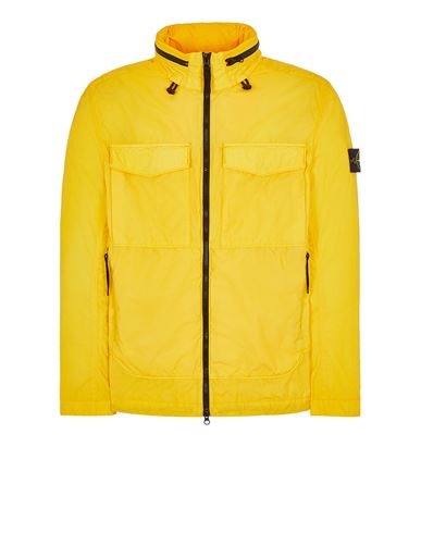 STONE ISLAND 40532 NASLAN LIGHT WATRO_ GARMENT DYED Jacket Man Yellow USD 720