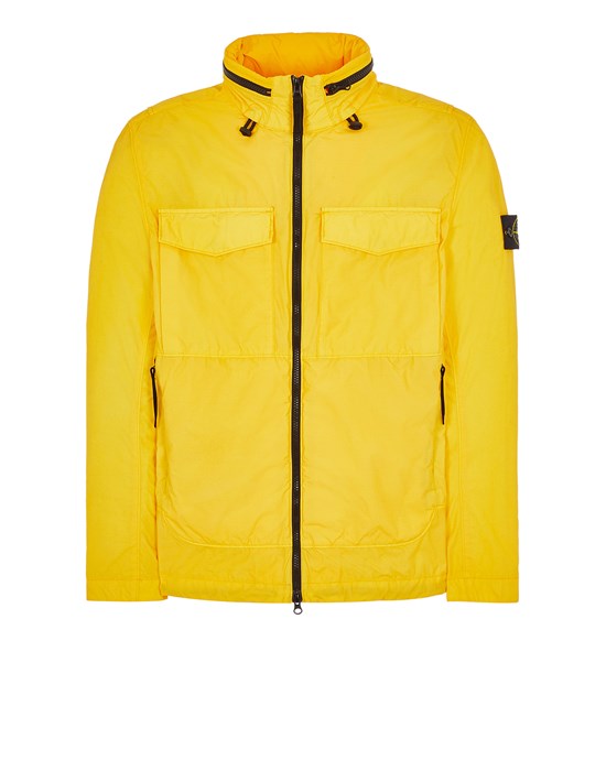  STONE ISLAND 40532 NASLAN LIGHT WATRO_ GARMENT DYED Jacket Man Yellow