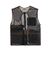 1 of 6 - Vest Man G0622 COTTON RIPSTOP OFF-DYE OVD_GARMENT DYED Front STONE ISLAND