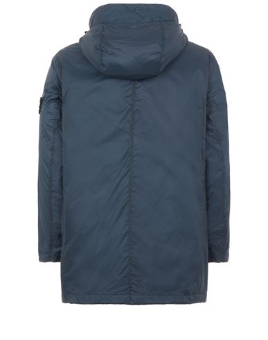 blue stone island rain jacket