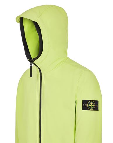 stone island soft shell mint