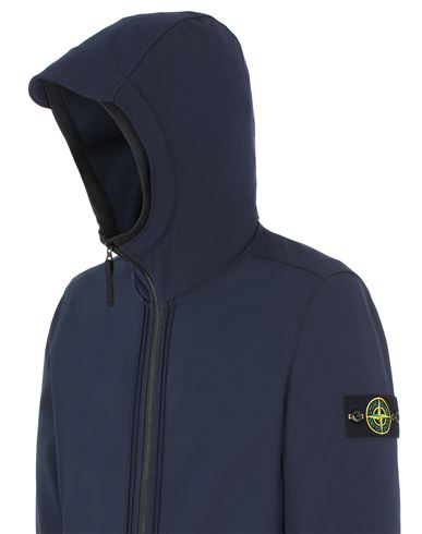 stone island soft shell jacket men