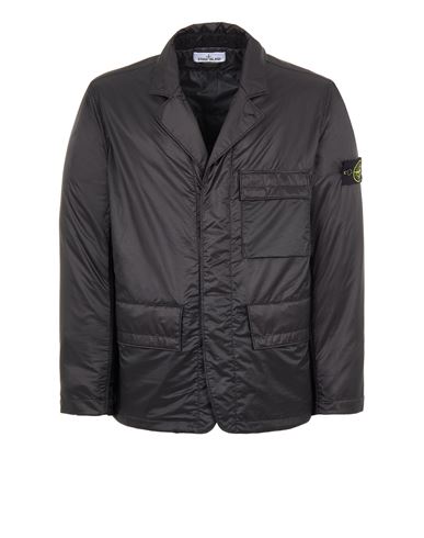 stone island grey coat