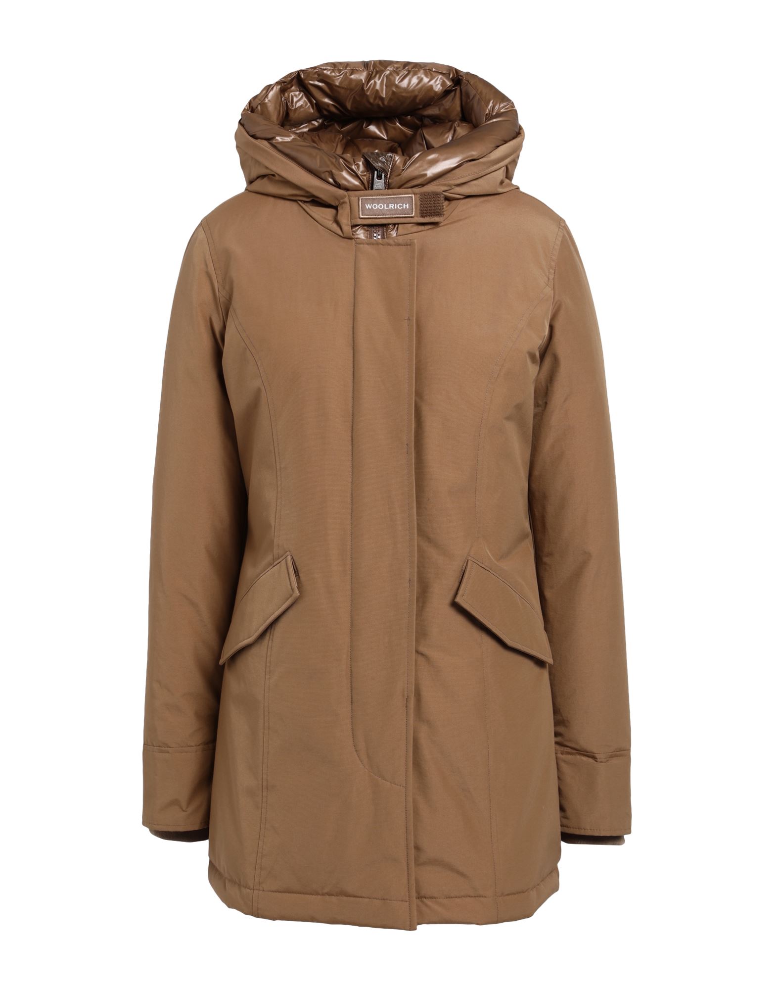 Woolrich Down Jackets In Camel