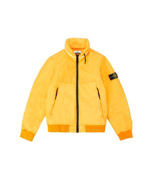 stone island junior yellow jacket