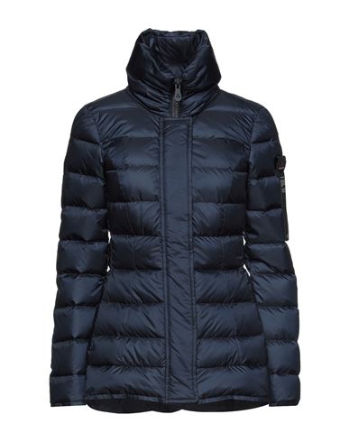 Peuterey Woman Puffer Midnight Blue Size 6 Polyester