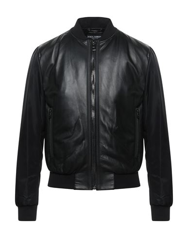 DOLCE&GABBANA Jacke & Anorak Herren Schwarz 52 Herren