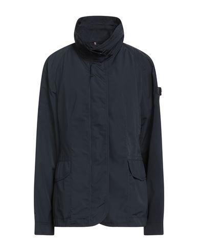 Peuterey Woman Puffer Midnight Blue Size 10 Polyester In Black