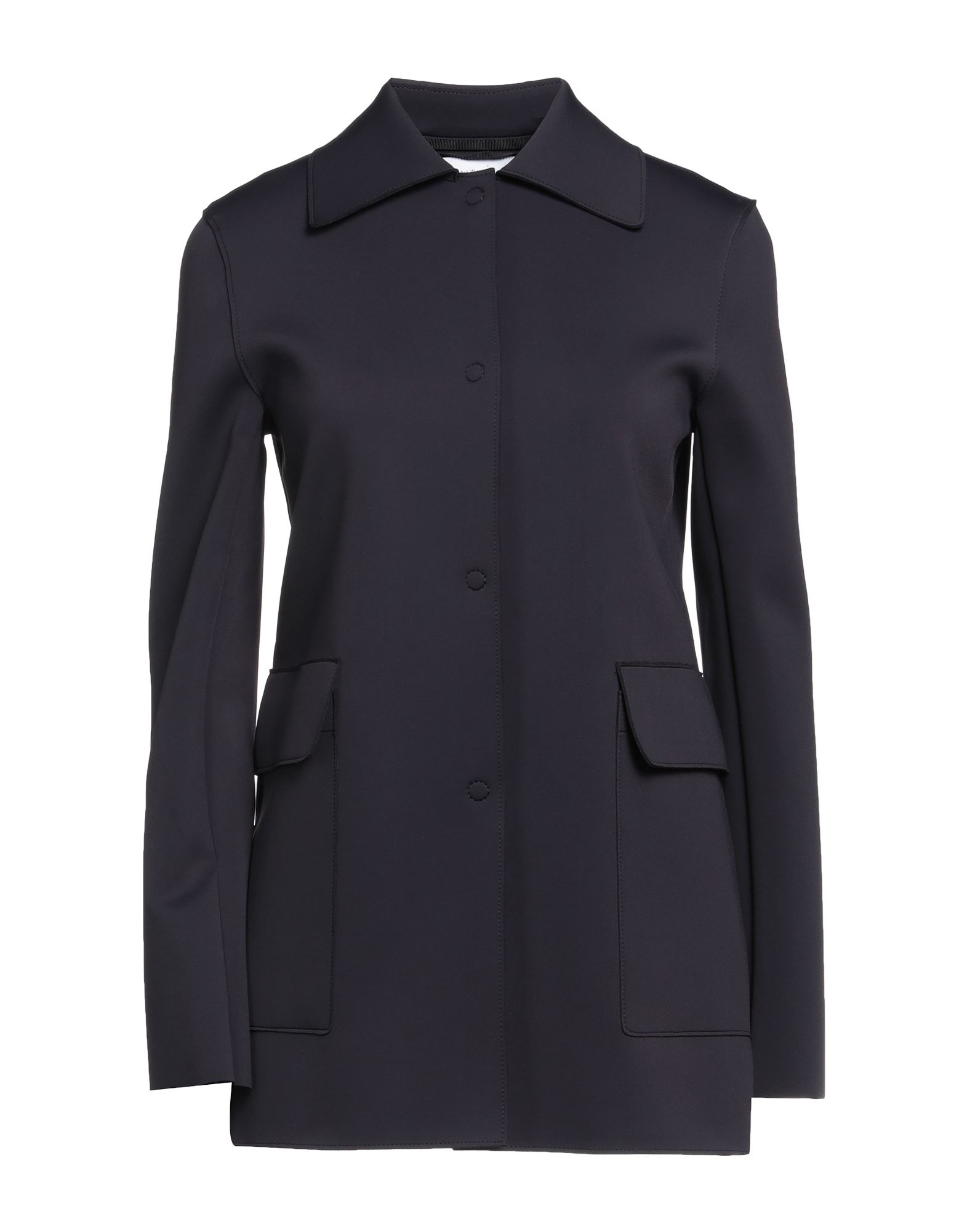 Harris Wharf London Overcoats In Blue
