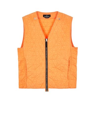 STONE ISLAND SHADOW PROJECT G0314 LINER VEST_CHAPTER 1
QUILTED SHINY NYLON Vest Man Orange. CAD 561