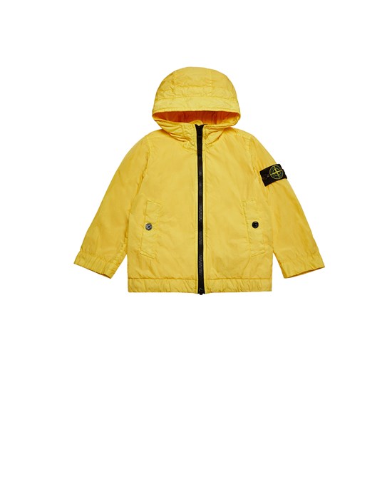 STONE ISLAND JUNIOR 40233 CRINKLE REPS NYLON GARMENT DYED Jacket Man Yellow