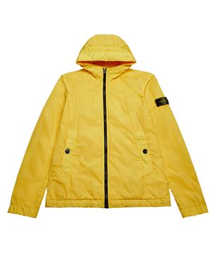 Mens yellow stone island hot sale jacket