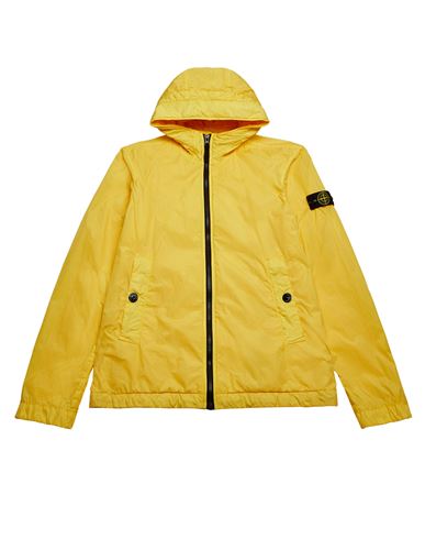 mens yellow stone island jacket