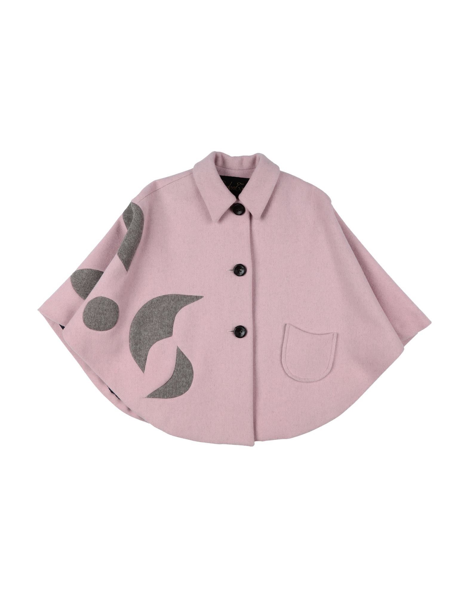 Loden Tal Kids'  Toddler Girl Cape Pink Size 4 Merino Wool