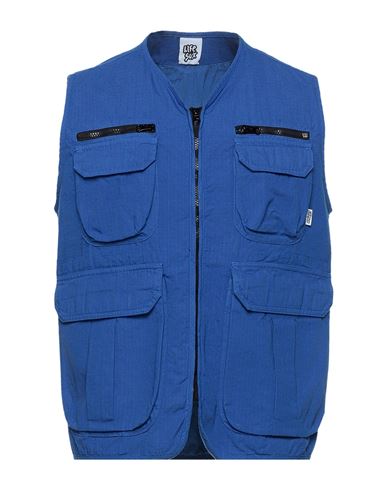 Man Jacket Blue Size S Cotton