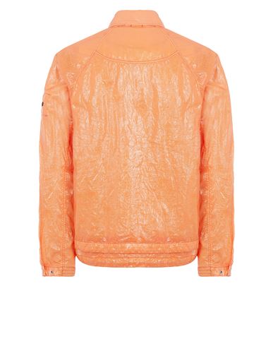 neon orange stone island