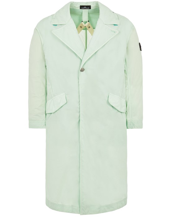 STONE ISLAND SHADOW PROJECT 70122 OVERSIZED TRENCH COAT_CHAPTER 2
HD PELLE OVO COTTON-TC VESTE LONGUE REPLIABLE Homme Vert clair