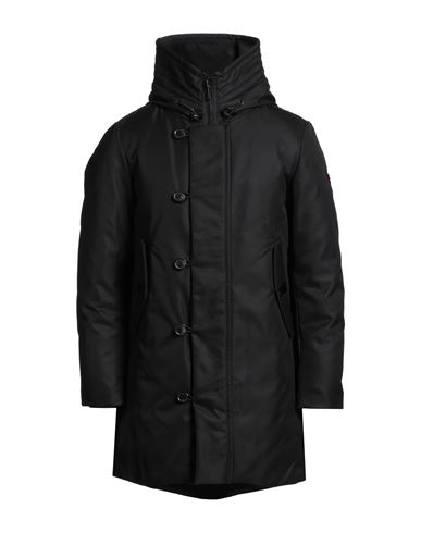 Peuterey Man Puffer Black Size Xl Cotton, Polyester In Black