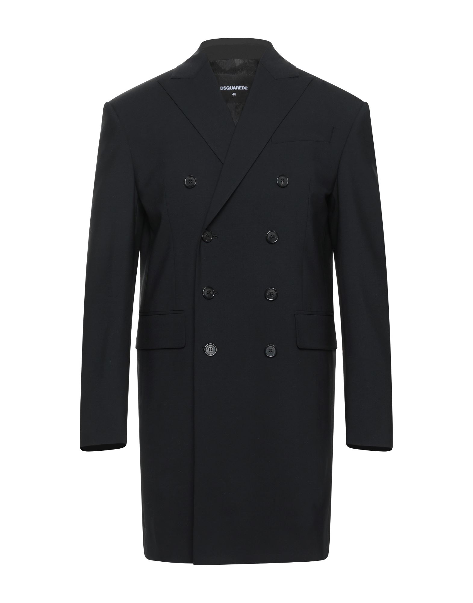 Dsquared2 Overcoats In Black