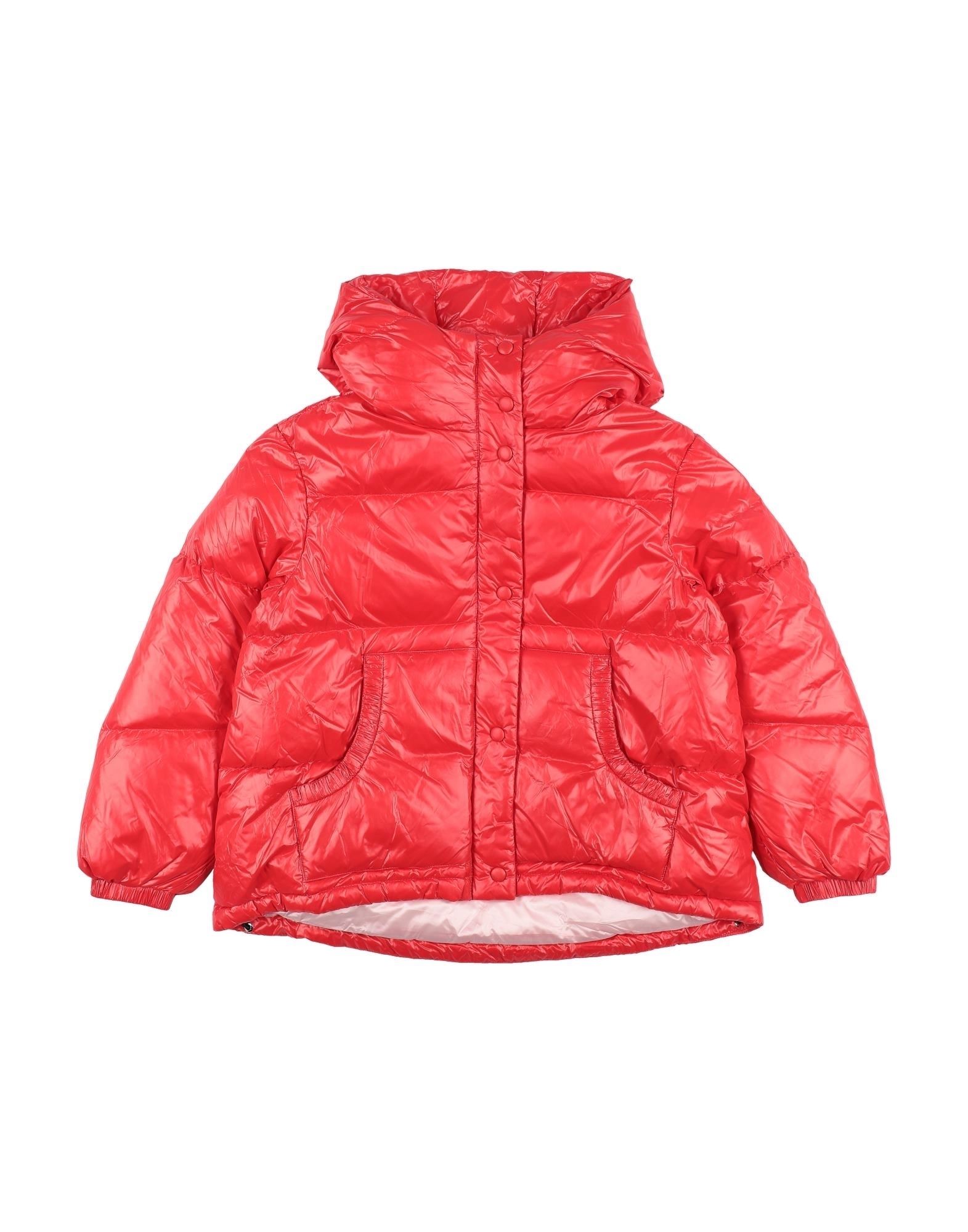 Add Kids' Down Jackets In Red