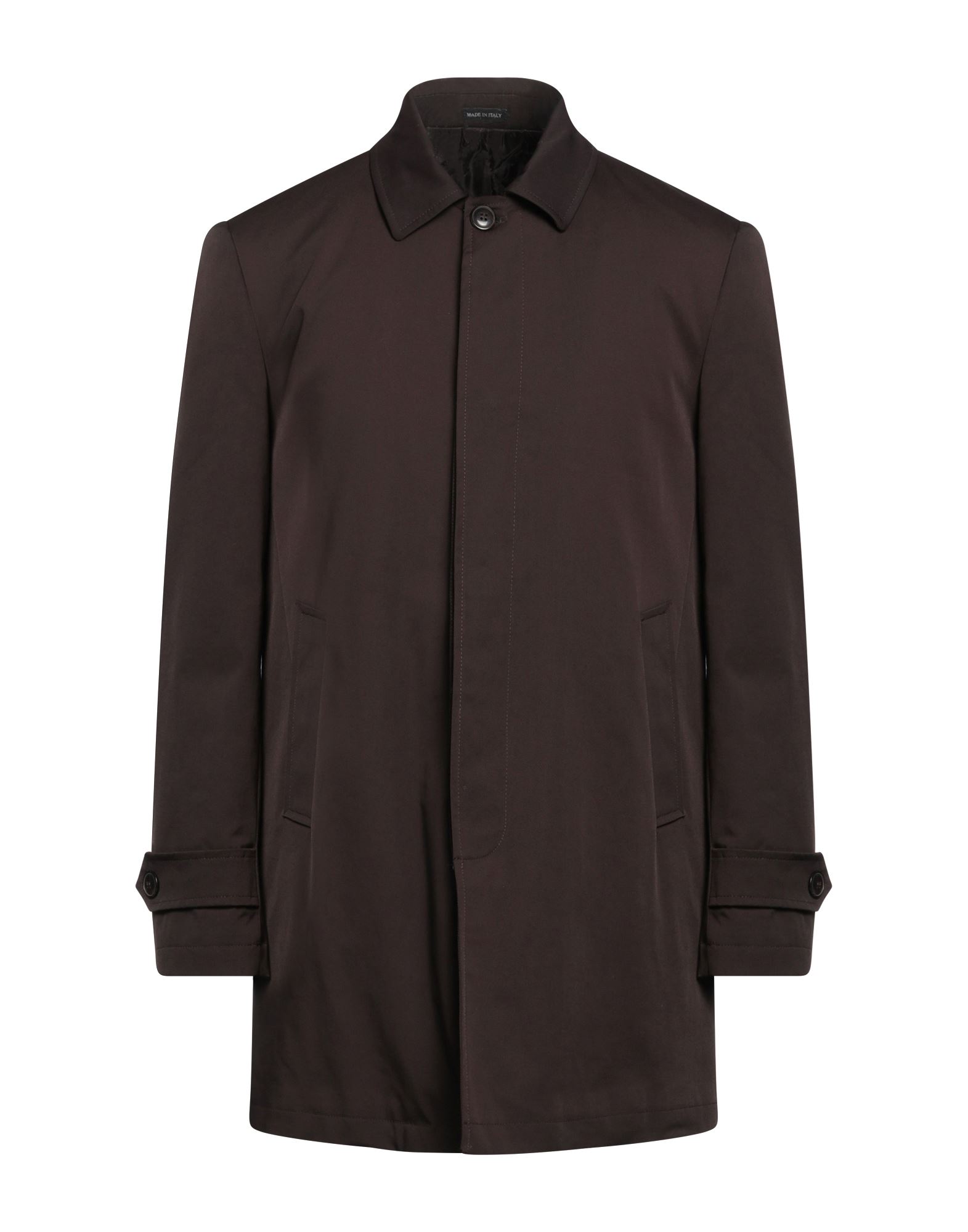 Herman & Sons Coats In Dark Brown