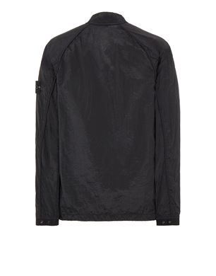 Stone island shop black nylon overshirt