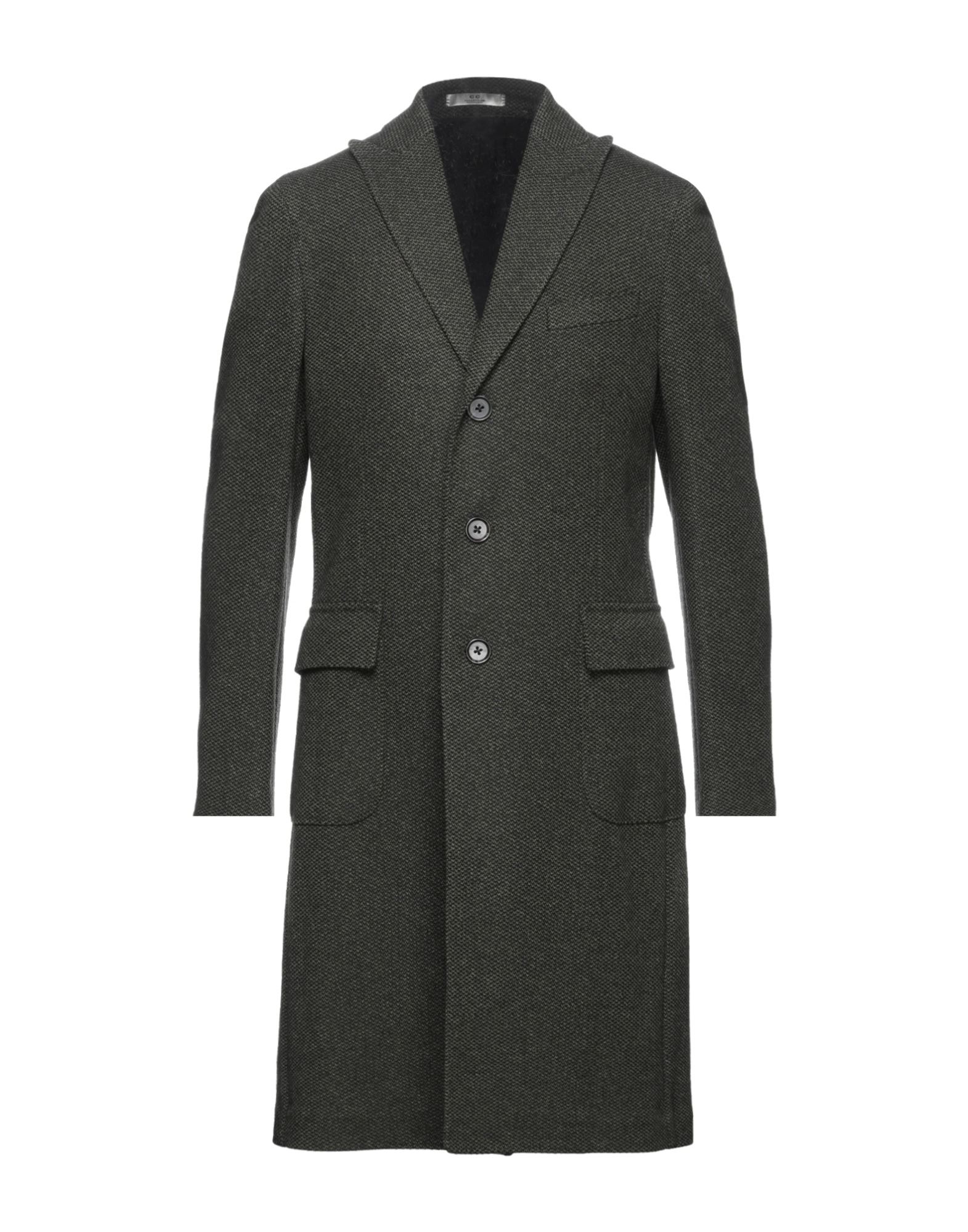 Cc Collection Corneliani Coats In Dark Green | ModeSens