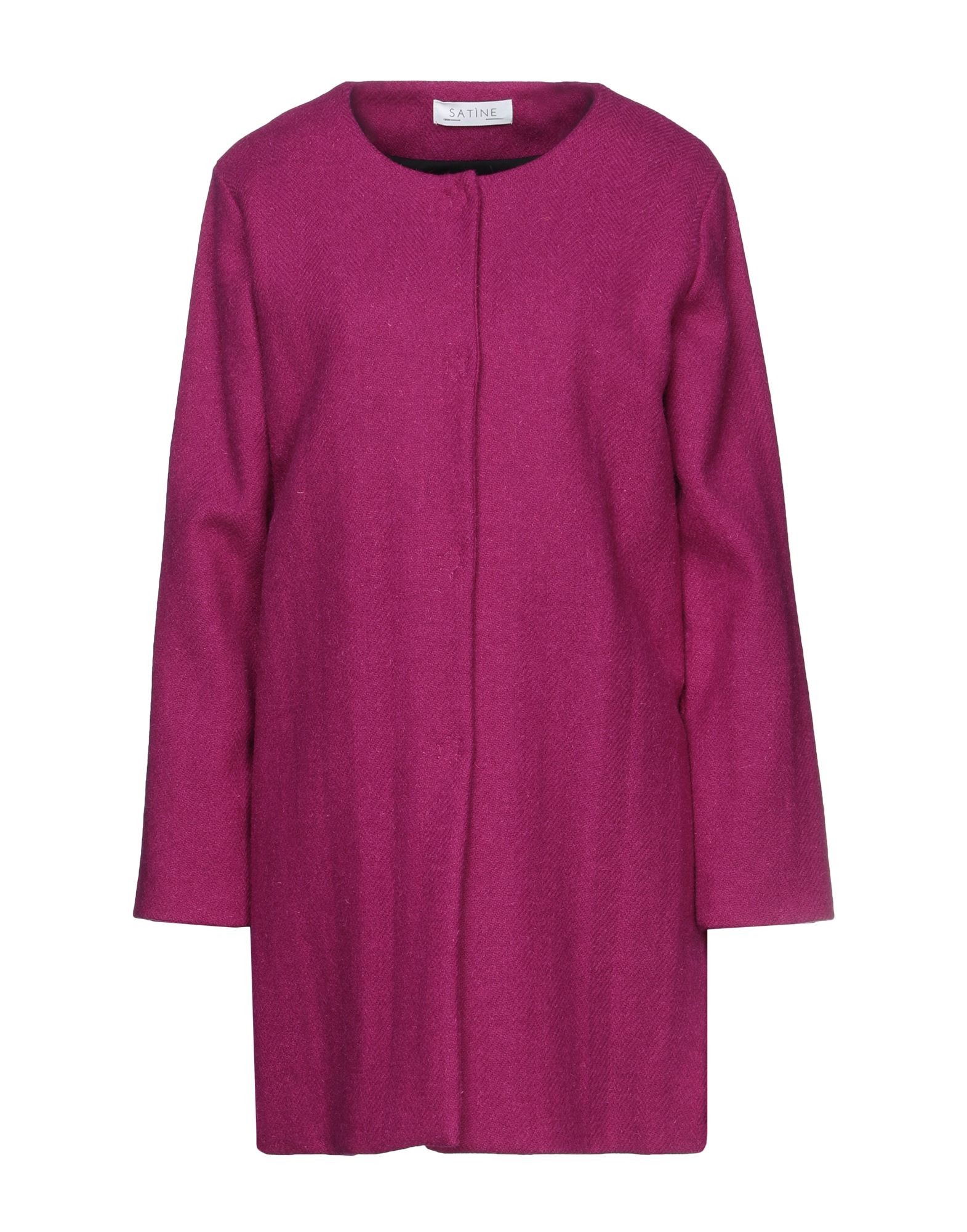 Satìne Coats In Purple