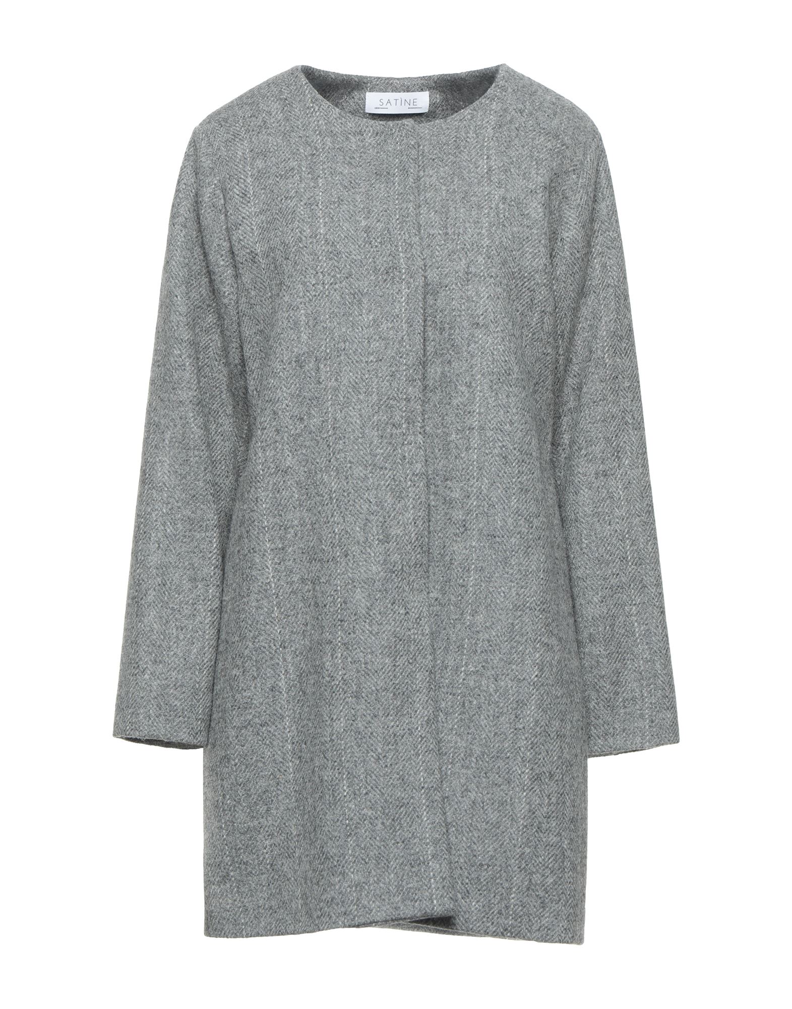 Satìne Coats In Grey