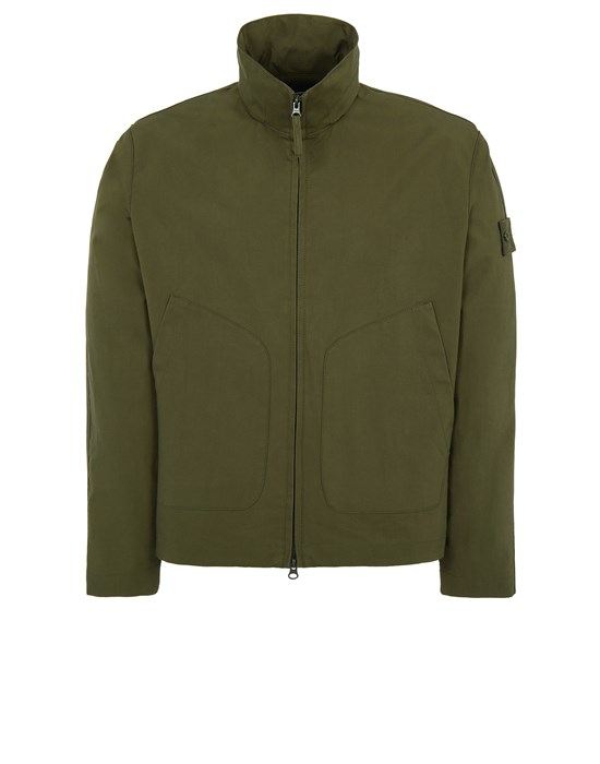 Sold out - STONE ISLAND 422F1 MAC SUPIMA® 2L GHOST PIECE Jacket Man Military Green