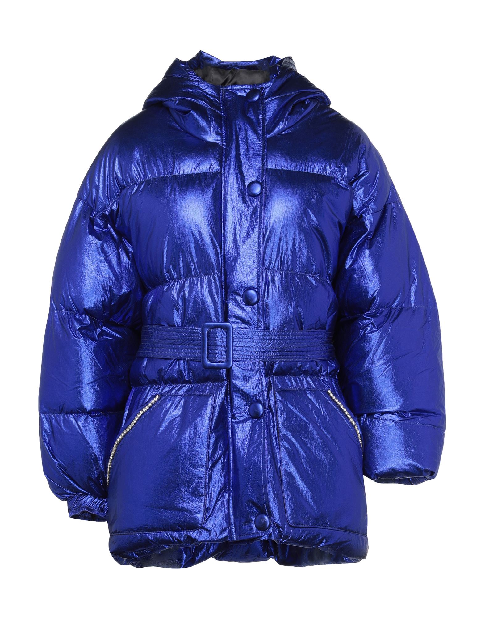 Odi Et Amo Down Jackets In Bright Blue | ModeSens