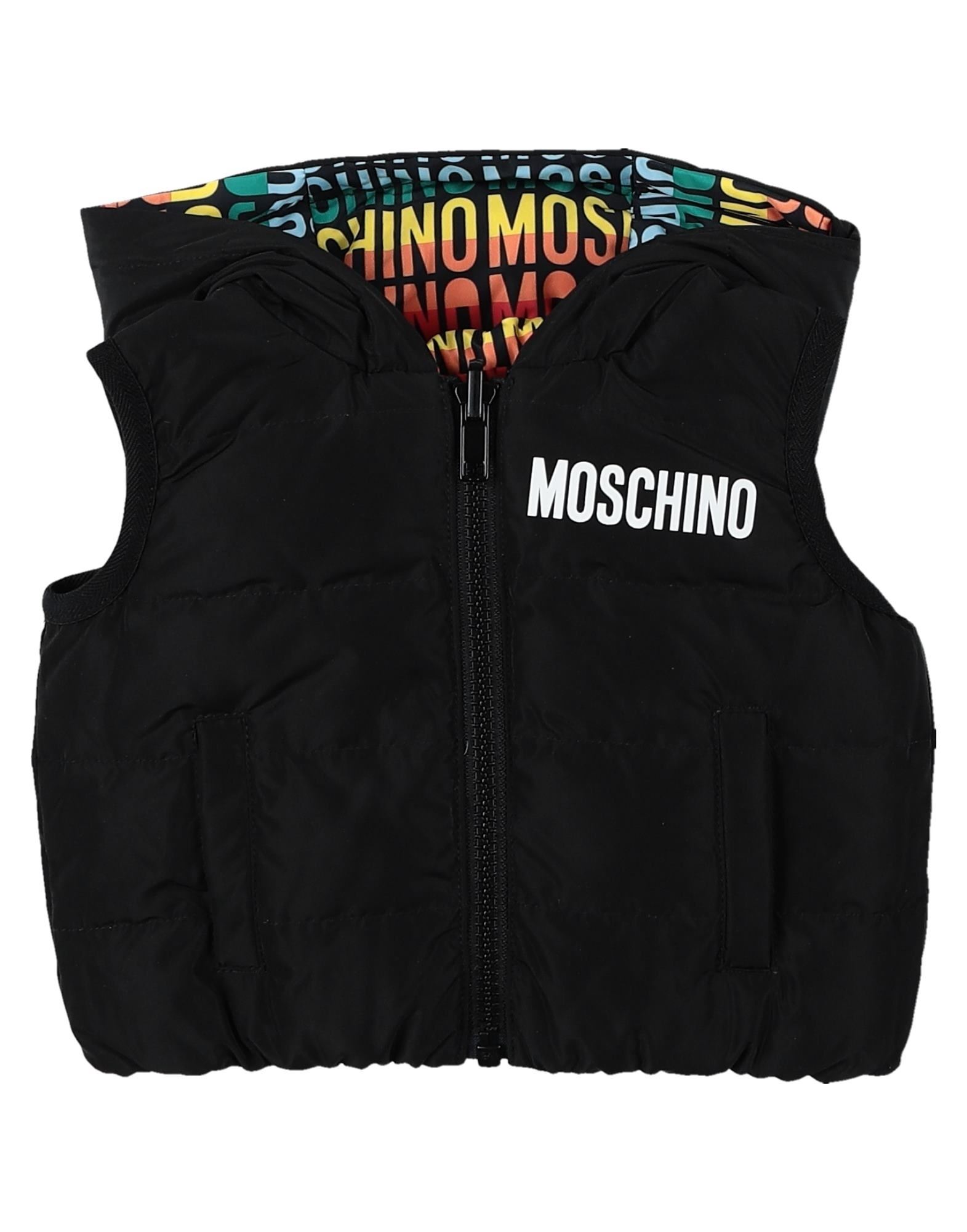 Moschino Baby Kids' Down Jackets In Black
