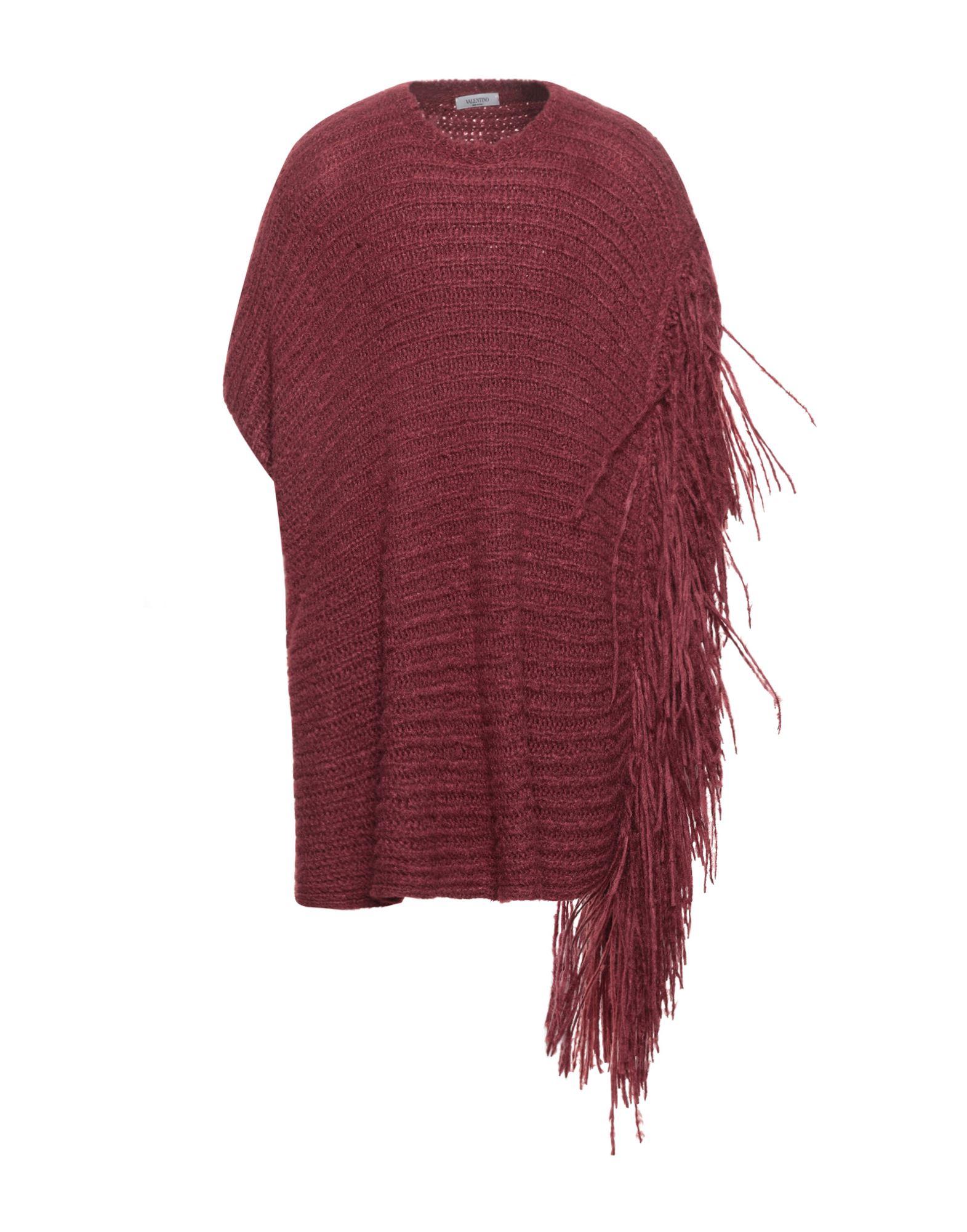 Valentino Capes & Ponchos In Maroon