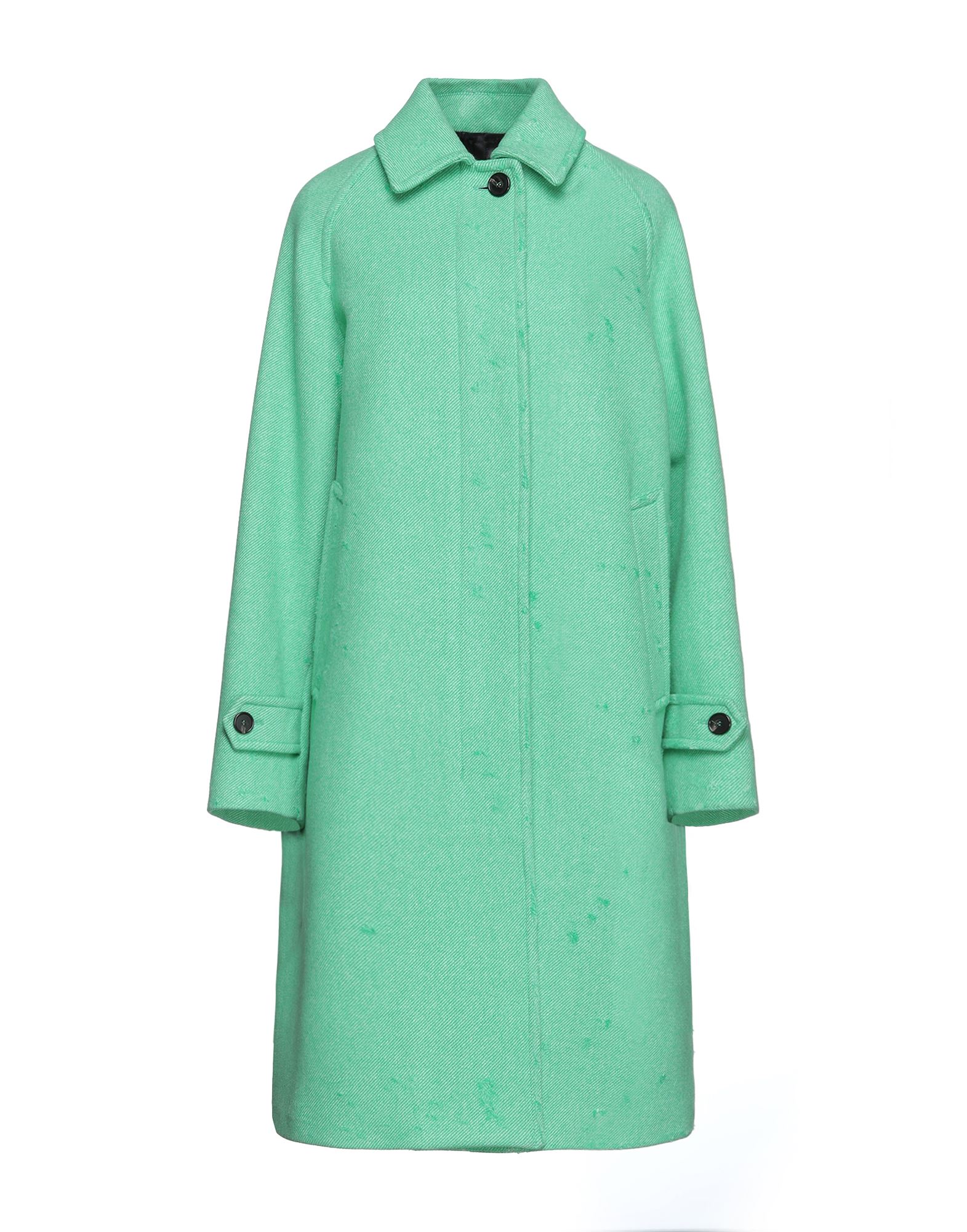 Msgm Coats In Green